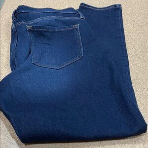 Banana Republic Skinny Dark Blue Denim Jeans.  Size 10. soft and like leggings